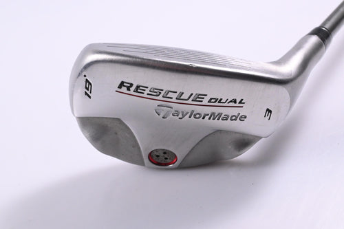 Taylormade Rescue Dual #3 Hybrid / 19 Degree / Stiff Flex Taylormade 65 Shaft