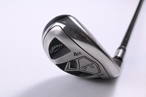 Callaway FT #4 Hybrid / 24 Degree / Regular Flex Fujikura Fit On Shaft