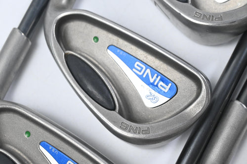 Ping G2 Irons / 5-PW+SW / Green Dot / Regular Flex Ping TFC 100 Shafts