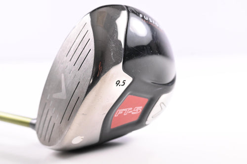 Left Hand Callaway FT-5 Driver / 9.5 Degree / Stiff Flex Aldila NV Green 65