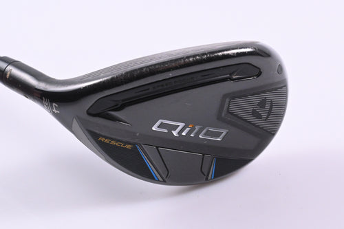 Left Hand Taylormade Qi10 #4 Hybrid / 22 Degree / Regular Flex Ventus TR Blue 6