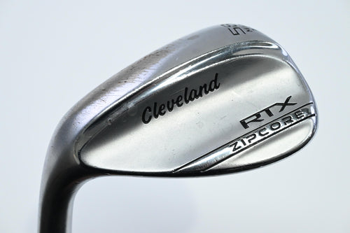 Left Hand Cleveland RTX ZipCore Lob Wedge / 58 Degree / Stiff Flex Modus N.S.Pro
