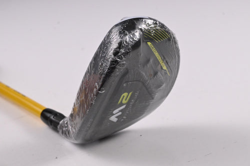 Left Hand Taylormade M2 2017 #4 Hybrid / 22 Degree / X-Flex ACCRA FX Shaft