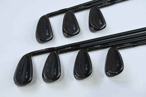 Ping G710 Irons / 5-PW+UW / Blue Dot / Regular Flex Ping Alta CB Red Shafts