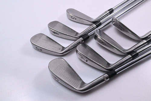 Titleist DCI 990 Irons / 3-8i+PW / Stiff Flex Rifle Precision Shafts / No 9 Iron