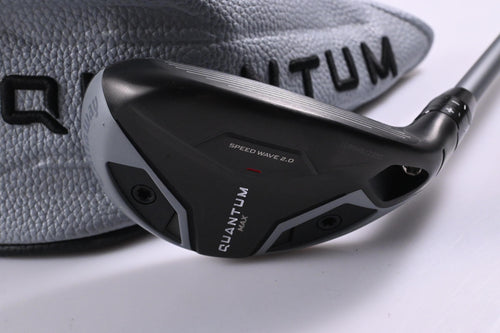 Callaway Quantum Max #5 Hybrid / 24 Degree / Regular Flex Denali Frost Silver 60