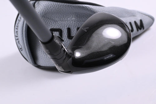 Callaway Quantum Max #5 Hybrid / 24 Degree / Regular Flex Denali Frost Silver 60