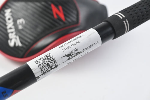Srixon Z-H85 #3 Hybrid / 19 Degree / Stiff Flex Hzrdus Black 85 Shaft