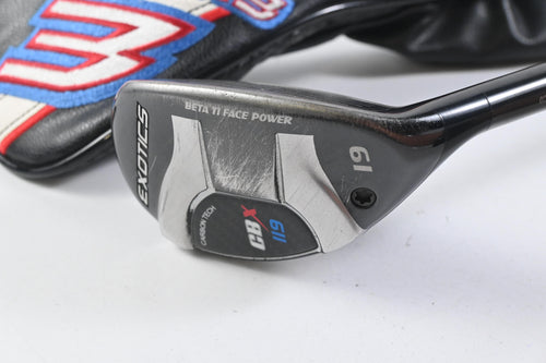 Tour Edge Exotics CBX #3 Hybrid / 19 Degree / Regular Flex Hzrdus Black 85