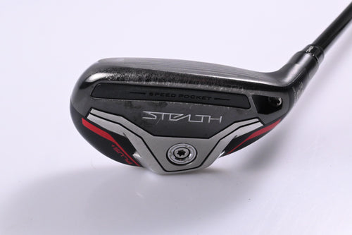 Taylormade Stealth Plus #3 Hybrid / 19.5 Degree / Stiff Flex HZRDUS Smoke RDX Red 80