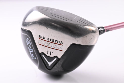 Ladies Callaway Big Bertha FT-3 Fusion Driver / 11 Degree / Ladies Flex Aldila NV 55