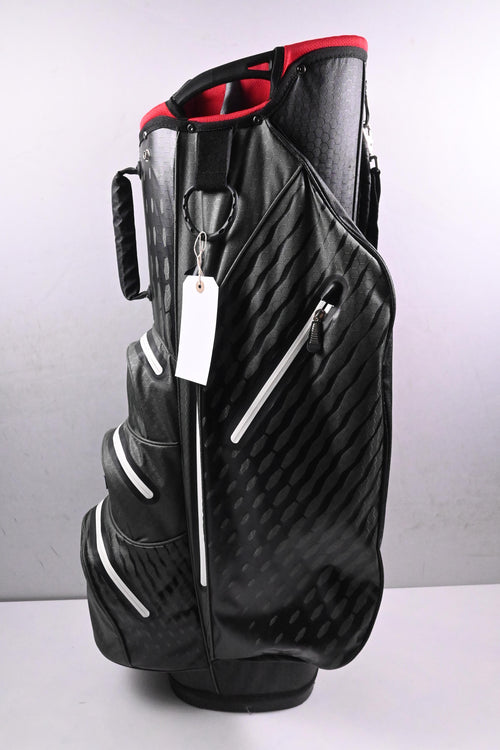 Lynx Attitude Waterproof Cart Bag / 14-Way Divider / Grey, Red
