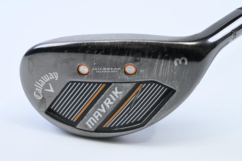 Callaway Mavrik #3 Hybrid / 18 Degree / Regular Flex Catalyst 65 Shaft