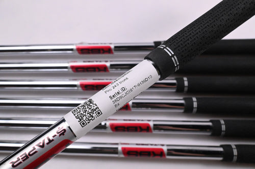 Mizuno Pro 243 Irons / 4-PW / Stiff Flex KBS $-Taper 120 Shafts