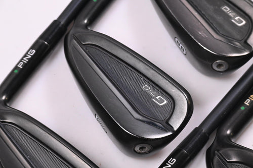 Ping G710 Irons / 6-PW+SW / Green Dot / Senior Flex Ping Alta CB Red Shafts