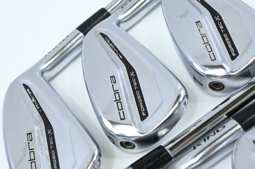 Cobra Forged Tec X 2022 Irons / 5-PW+GW / Regular Flex KBS Tour Lite Shafts