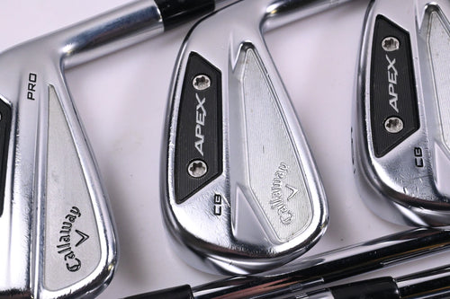 Callaway Apex Pro/CB 24 Irons / 4-PW / Stiff Flex Dynamic Gold Mid 115 S300