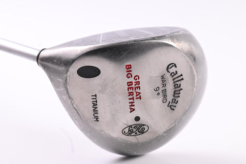 Left Hand Callaway Big Bertha War Bird Driver / 9 Degree / Regular Flex Callaway
