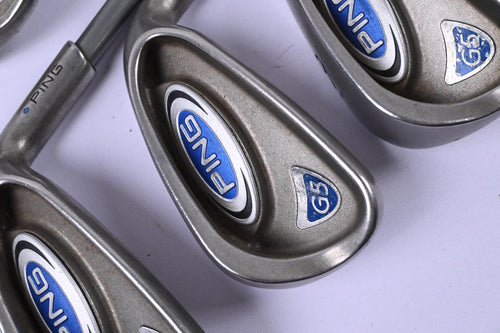 Ping G5 Irons / 5-9i / Blue Dot / Stiff Flex Ping TFC 100 I Shafts