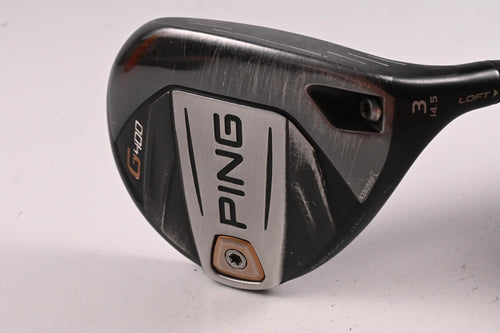 Ping G400 #3 Wood / 14.5 Degree / Regular Flex Fujikura Atmos Orange 5 Shaft