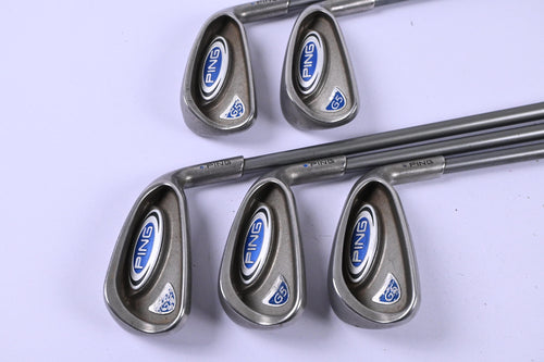 Ping G5 Irons / 5-9i / Blue Dot / Stiff Flex Ping TFC 100 I Shafts