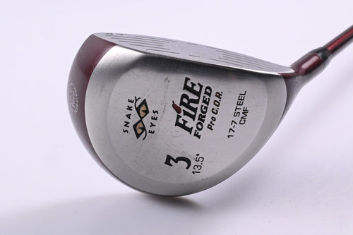 Snake Eyes Fire Forged #3 Wood / 13.5 Degree / X-Flex Graffaloy ProLite Elite