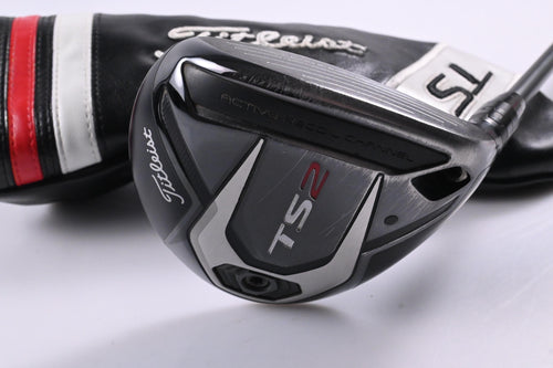Titleist TS2 #3 Wood / 16.5 Degree / Regular Flex Hzrdus Smoke Black 70 Shaft