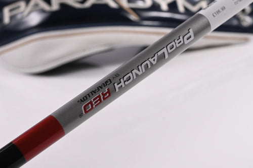 Callaway Paradym Triple Diamond Driver / 9 Degree / Stiff Flex Prolaunch Red