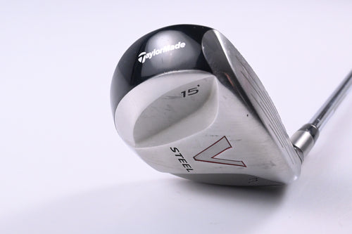 Taylormade V-Steel #3 Wood / 15 Degree / Regular Flex Dynamic Gold Lite Shaft