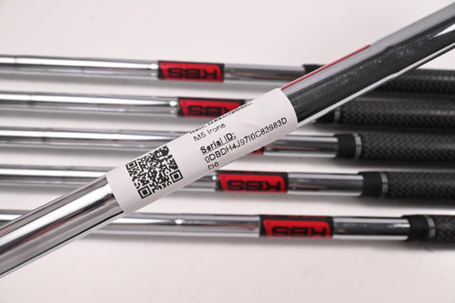 Taylormade M5 Irons / 5-PW / Regular Flex KBS Tour 90 Shafts