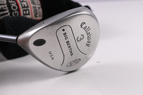 Left Hand Callaway Big Bertha #3 Wood / 15 Degree / Regular Flex Callaway Shaft