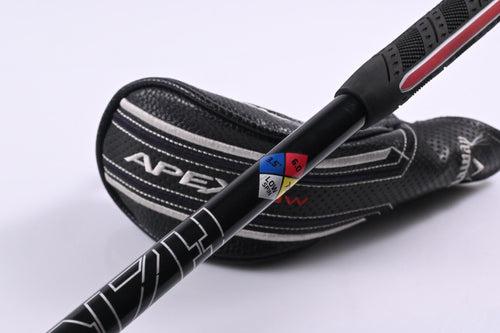 Callaway Apex UW #3 Hybrid / 19 Degree / Stiff Flex HZRDUS RDX Smoke Black 70
