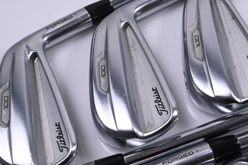 Titleist T100 2021 Irons / 4-PW / Stiff Flex KBS Tour Shafts
