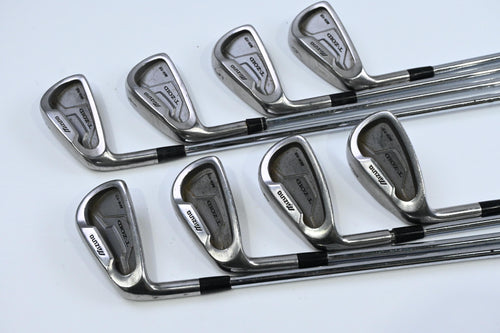 Left Hand Mizuno MX-15 Irons / 3-PW / Stiff Flex Release Shafts