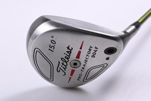 Titleist 904 F #3 Wood / 15 Degree / Stiff Flex Aldila NV Green 85 Shaft