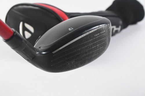 Left Hand TaylorMade Stealth 2 HD #4 Hybrid / 23 Degree / Regular Flex Speeder