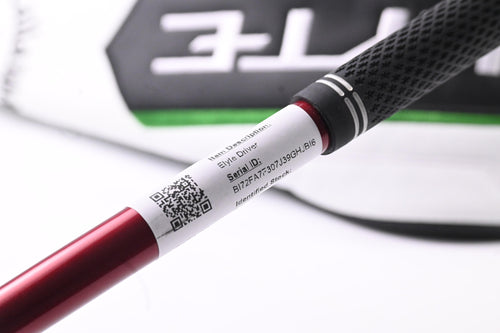 Callaway Elyte Driver / 10.5 Degree / TX-Flex HZRDUS Smoke RDX Red 60 Shaft