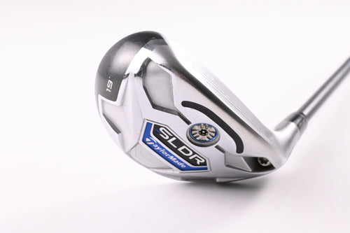 Taylormade SLDR #3 Hybrid / 19 Degree / Stiff Flex Fujikura Speeder 82 Shaft