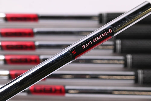 Cobra Aerojet Irons / 5-PW+SW / Stiff Flex KBS $-Taper Lite Shafts