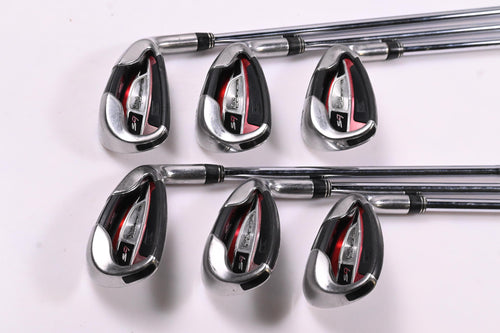 Cobra S9 Irons / 7-PW+GW+SW / Stiff Flex Steel Shafts