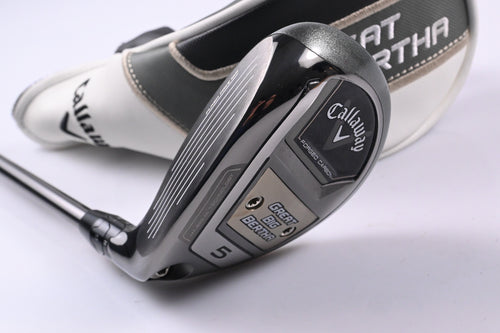 Left Hand Callaway Great Big Bertha #5 Hybrid / 23 Degree / Senior Flex Helium