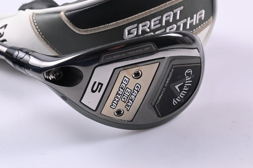 Left Hand Callaway Great Big Bertha #5 Hybrid / 23 Degree / Senior Flex Helium