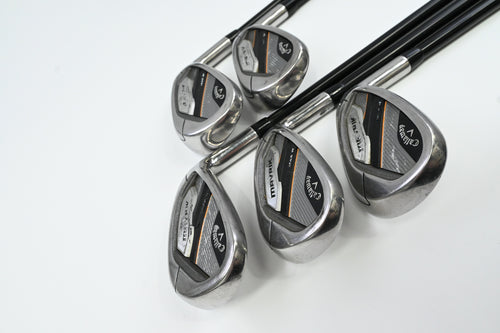 Ladies Callaway Mavrik Max Irons / 8-PW+AW+SW / Ladies Flex UST Helium 50