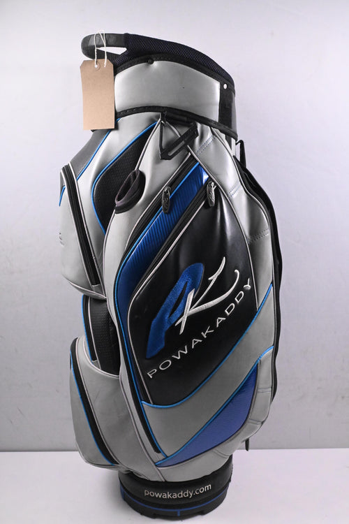 Powakaddy Cart Bag / 14-Way Divider / Grey, Black, Blue