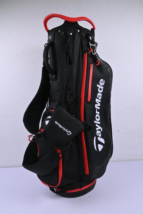 Taylormade Stand Bag / 8-Way Divider / Black & Red
