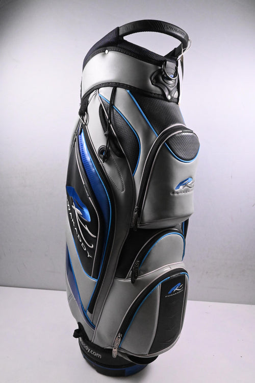 Powakaddy Cart Bag / 14-Way Divider / Grey, Black, Blue