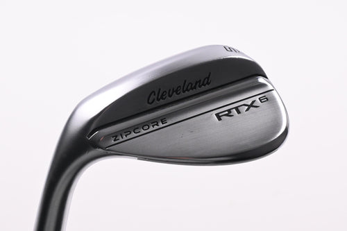 Left Hand Cleveland RTX 6 Zipcore Sand Wedge / 56 Degree / Wedge Flex Shaft