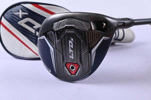 Cobra LTDx #3 Wood / 15 Degree / Stiff Flex HZRDUS Smoke iM10 Shaft