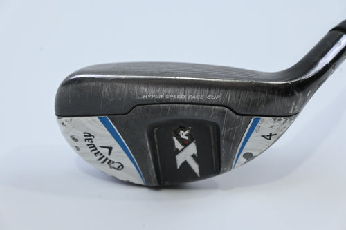 Ladies Callaway XR16 OS #4 Hybrid / 24 Degree / Ladies Flex Bassara E 50 Shaft