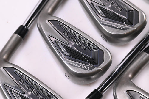 Cobra Darkspeed Irons / 4-PW+SW / Regular Flex KBS Tour Lite 95 Shafts